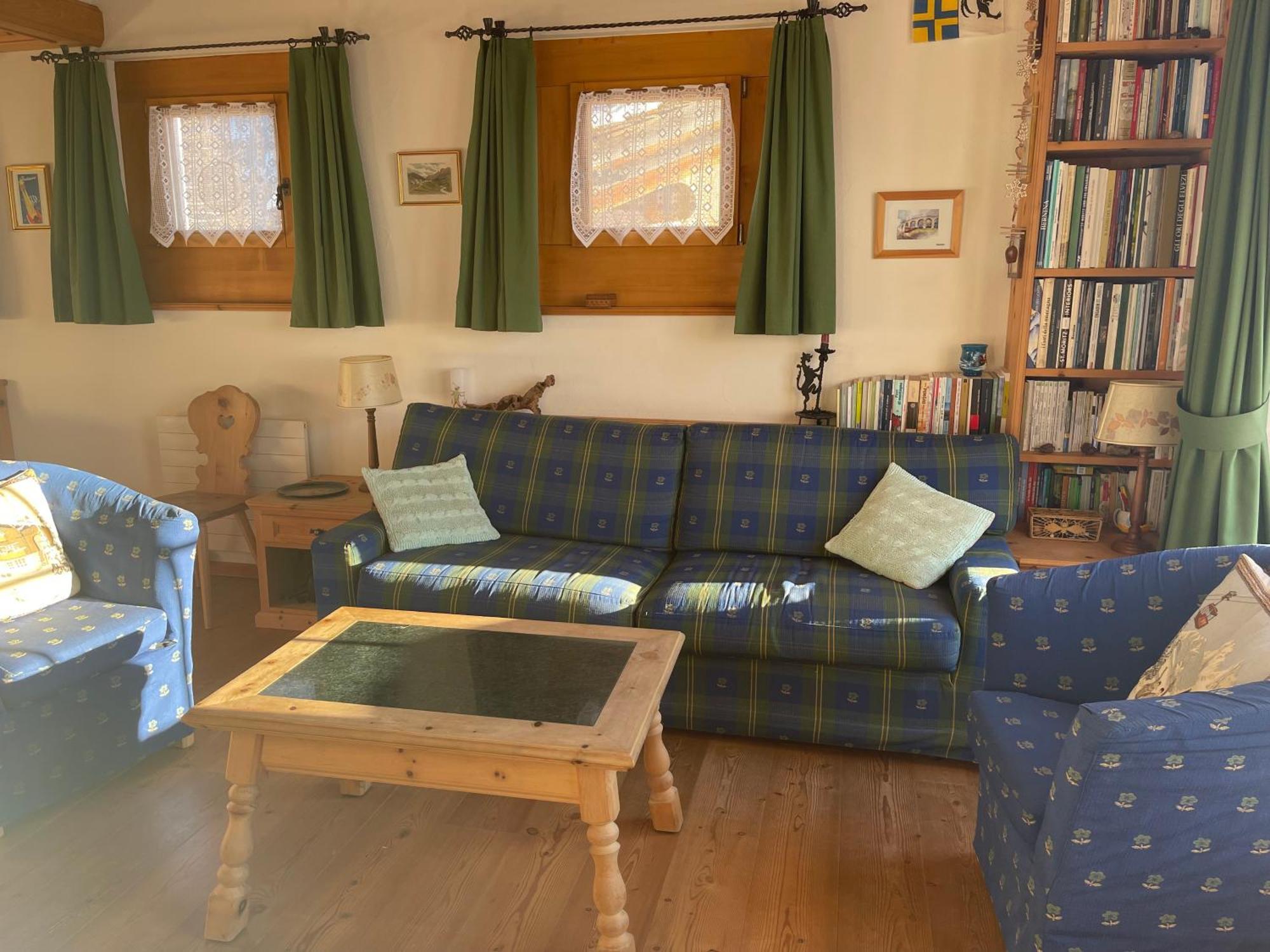 Chalet St Moritz Madulain 外观 照片